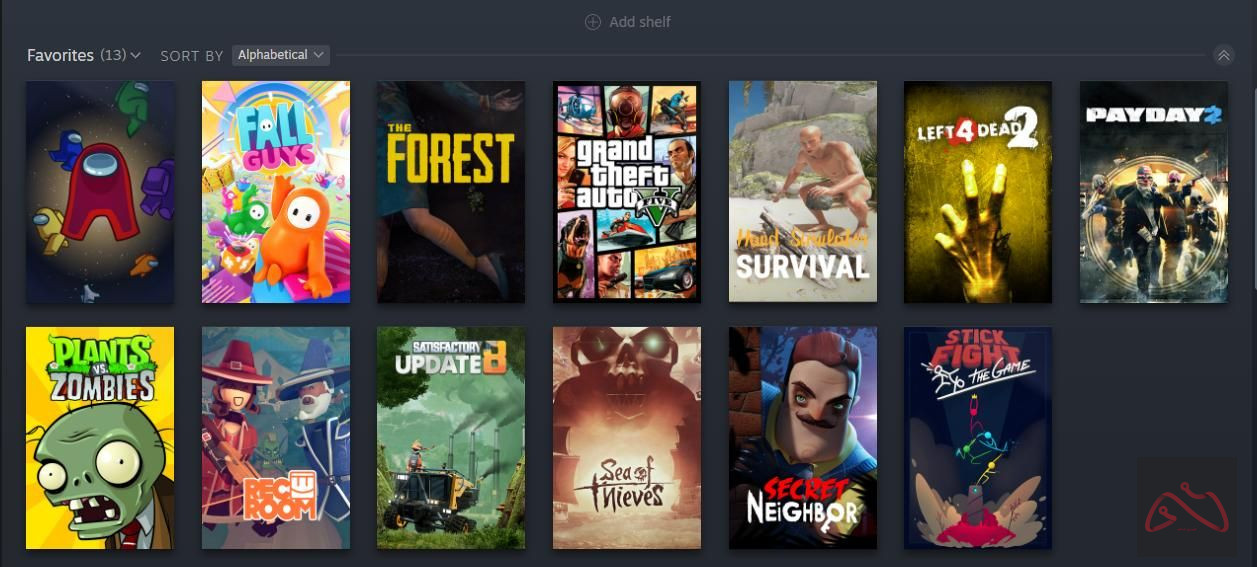 اکانت استیم با چندین بازی