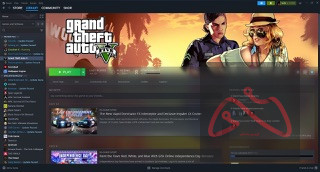 اکانت استیم با چندین بازی پرمیوم