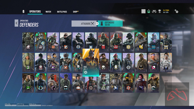 اکانت رینبو سیکس استیم لول 302