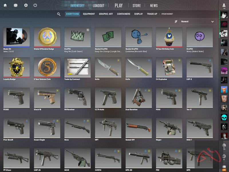 اکانت استیم CS2 Prime