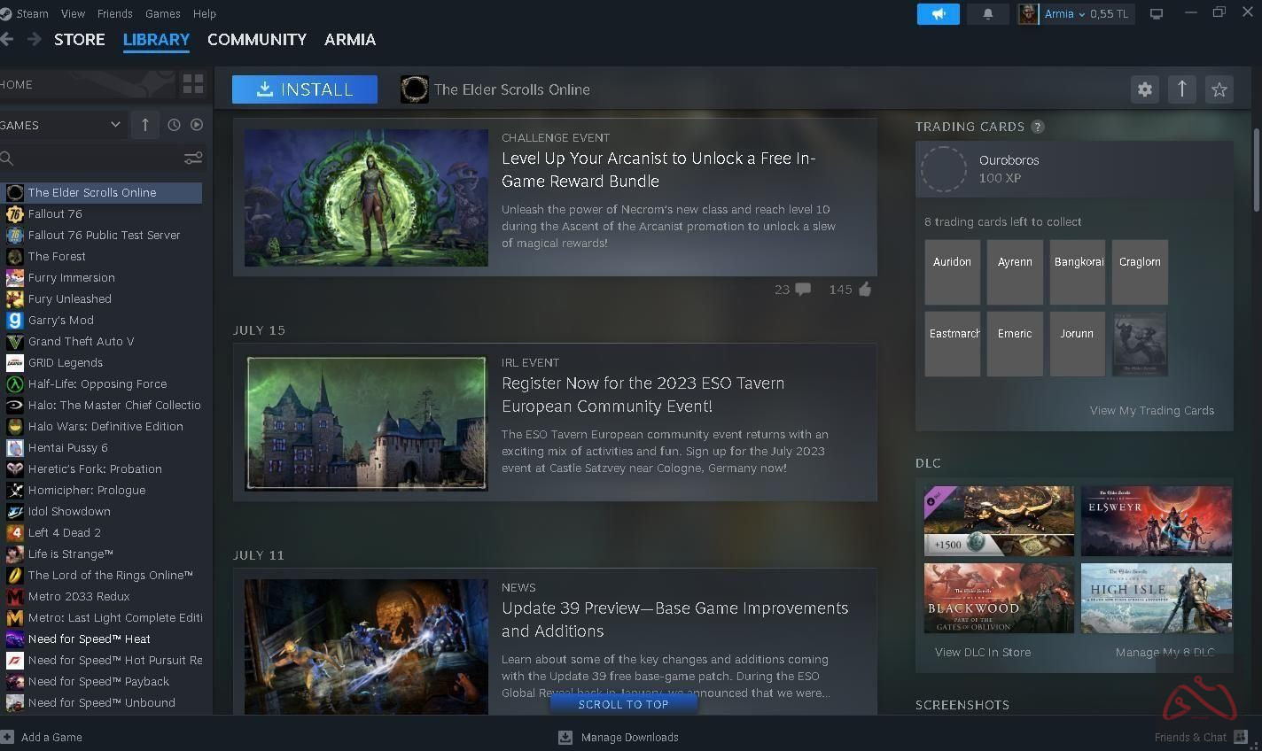 اکانت استیم GTA V و Fallout 76 کلی بازی دیگر