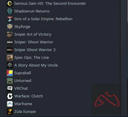 اکانت استیم GTA V و ۴۱ بازی دیگر