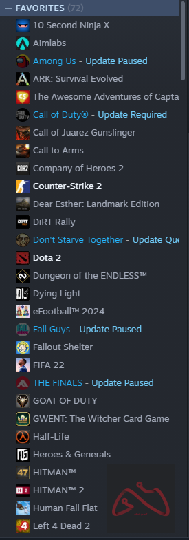 فروش اکانت بازی استیم Steam