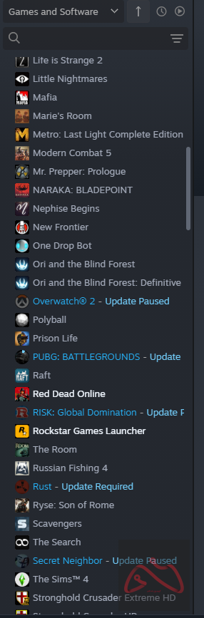 فروش اکانت بازی استیم Steam