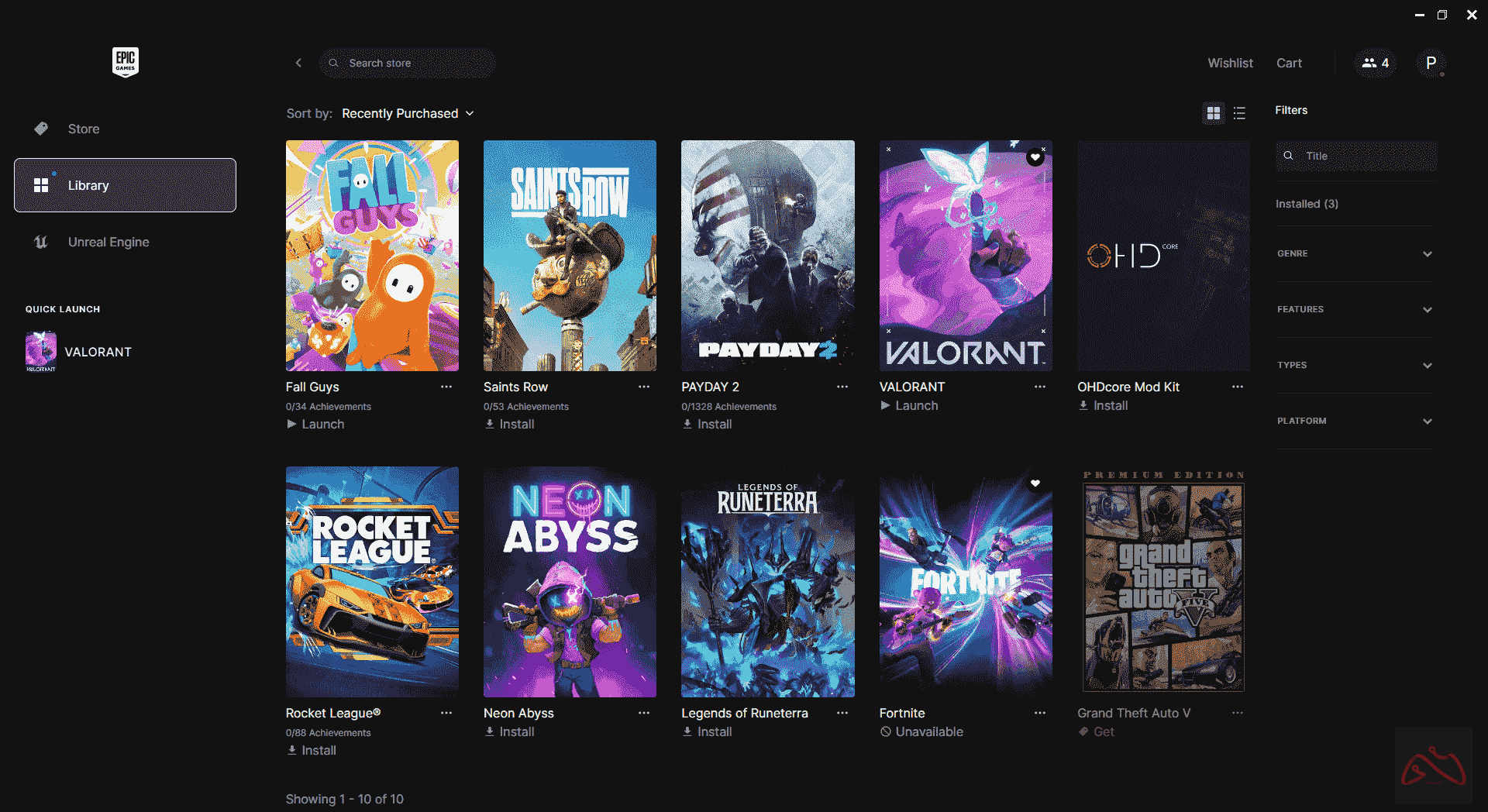 اکانت اپیک گیمز بازی GTA V و... + اکانت اشانتیون!