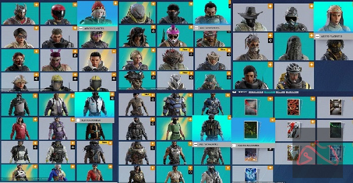 اکانت رینبو سیکس و پرایم سی اس گو