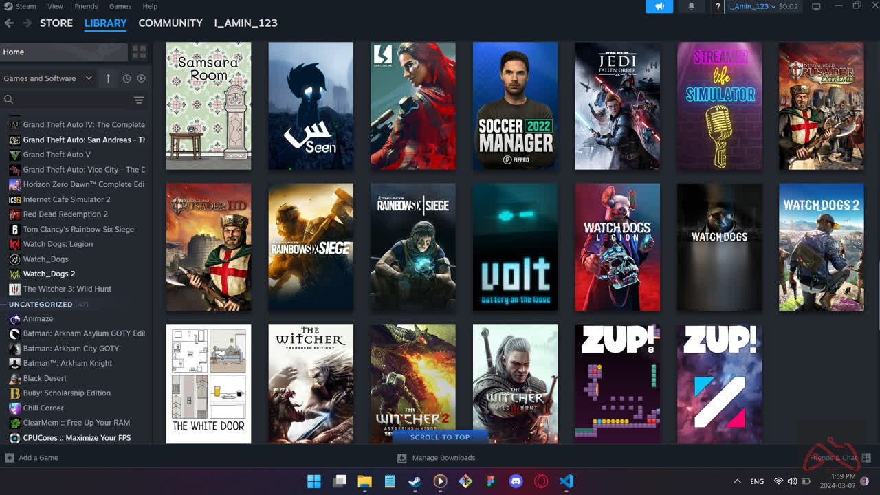 اکانت استیم GTA V و رد دد 2 و کلی بازی اورجینال