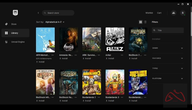اکانت اپیک گیمز GTA V و کلی بازی دیگه