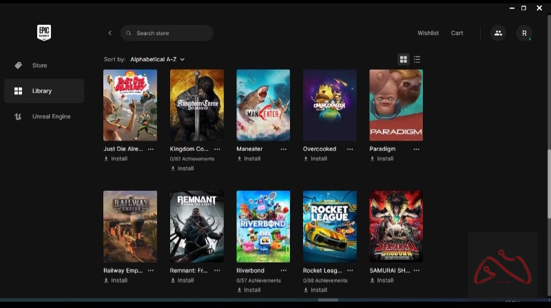 اکانت اپیک گیمز GTA V و کلی بازی دیگه