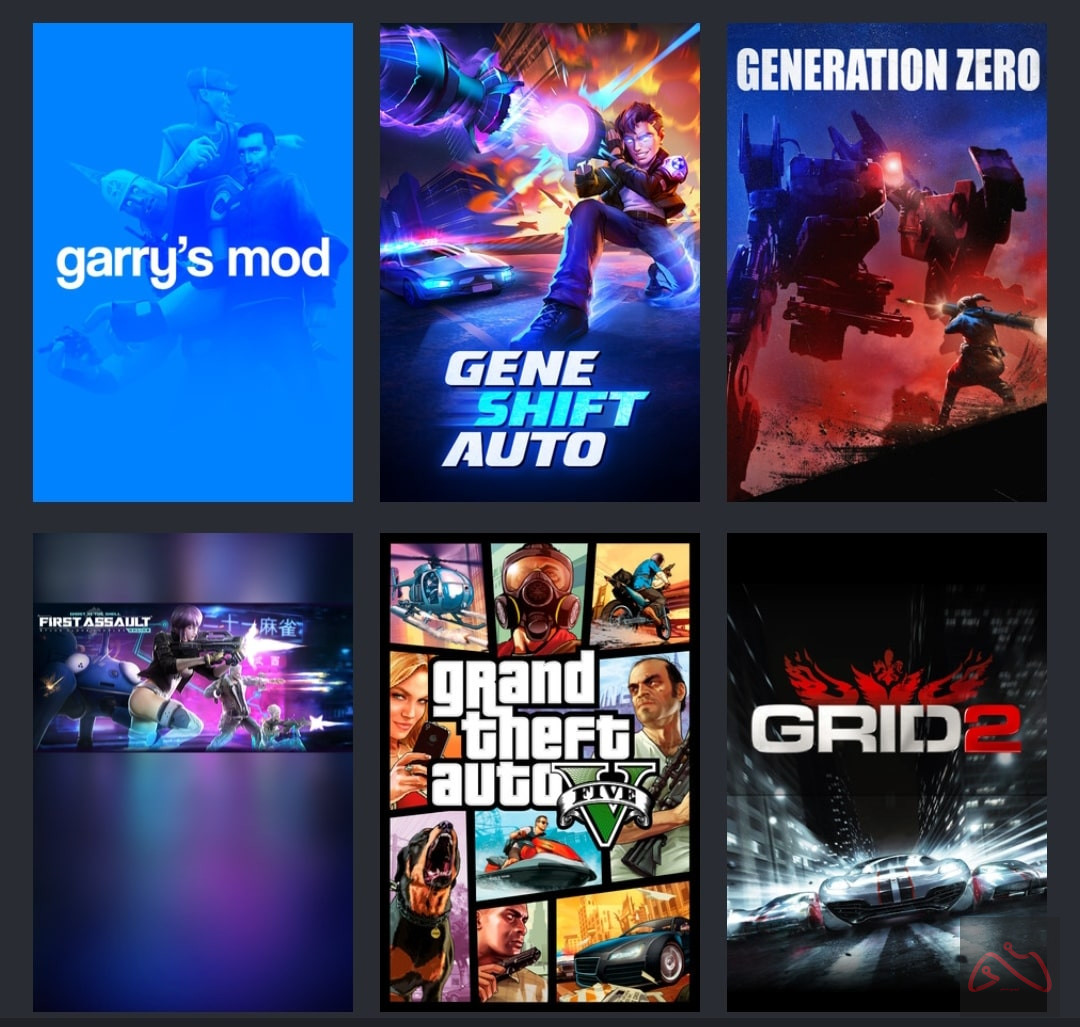 اکانت استیم با ۱۷۰ تا بازی و کلی دی ال سی ۷ ساله