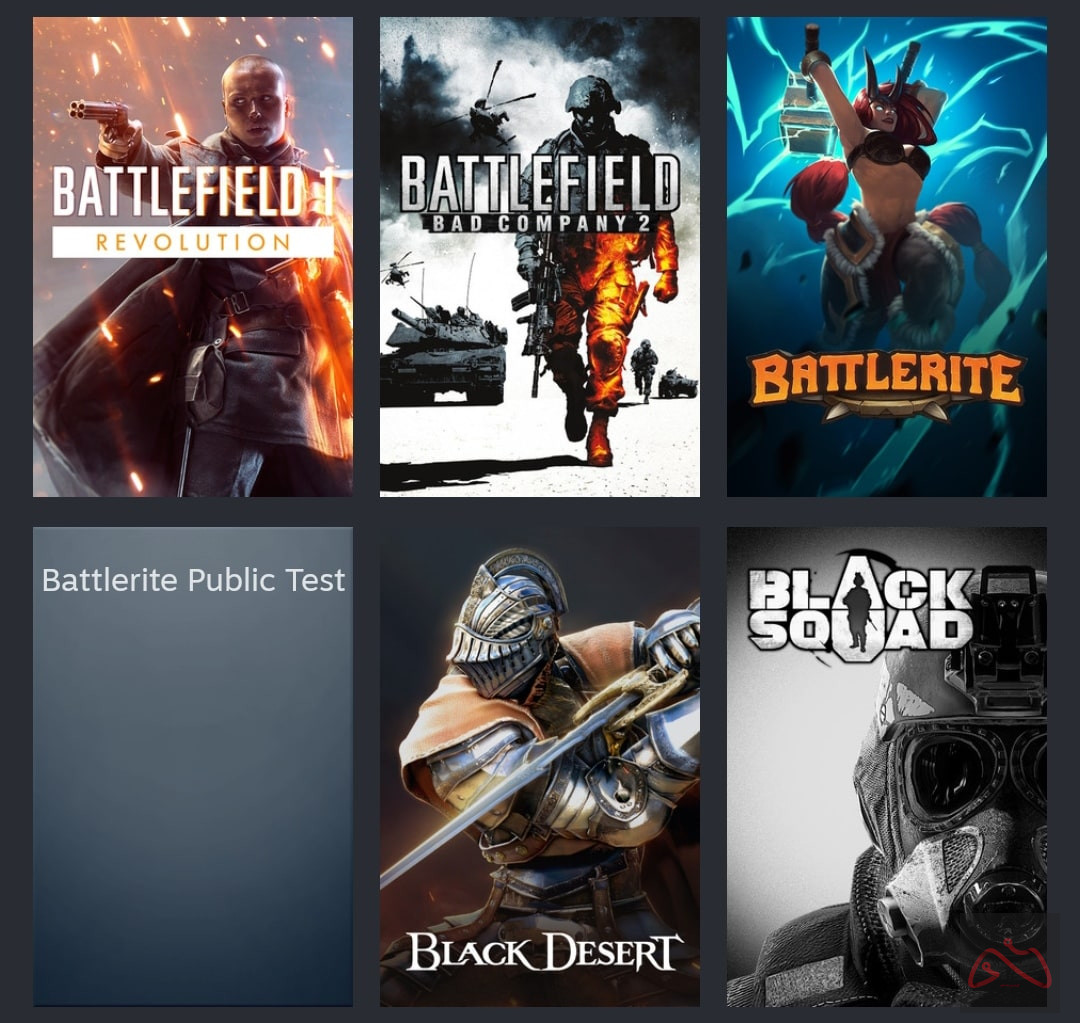 اکانت استیم با ۱۷۰ تا بازی و کلی دی ال سی ۷ ساله