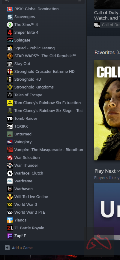 اکانت استیم فول گیم