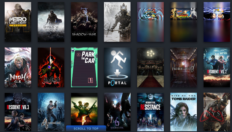 اکانت استیم با بازی های پریمیوم