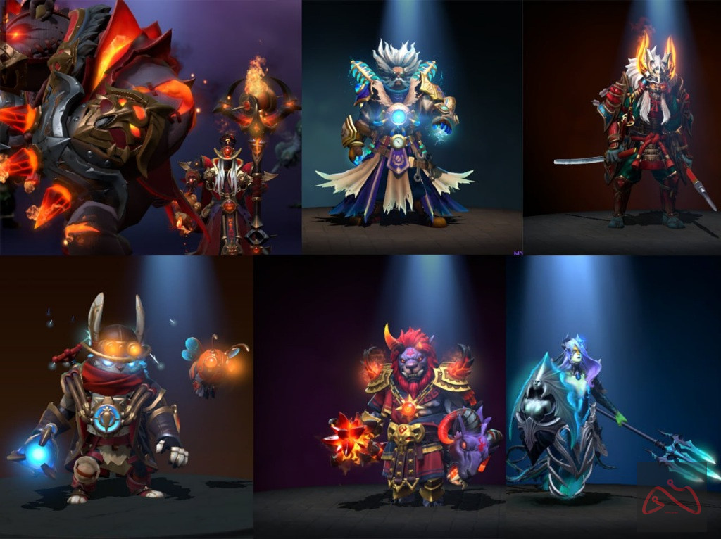 انواع اسکین Dota 2