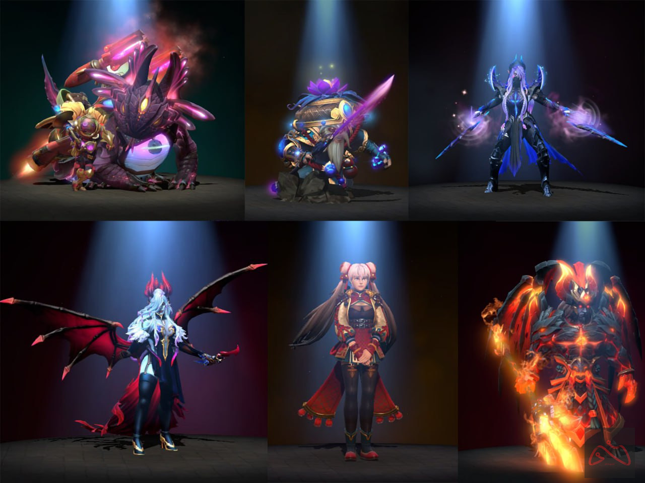 انواع اسکین Dota 2