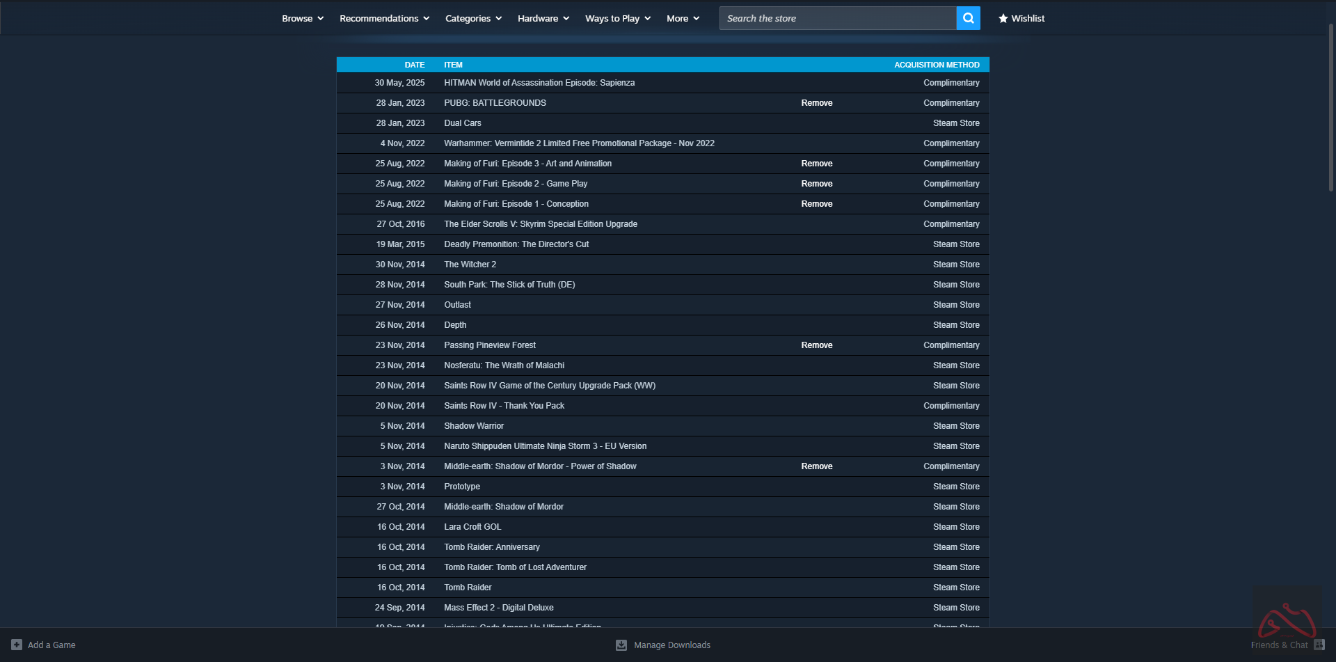 اکانت 12 ساله استیم دارای 85 بازی
