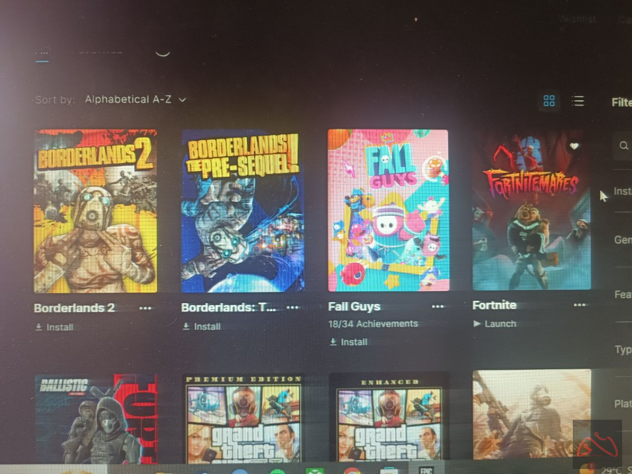 اکانت اپیک گیمز GTA V و....