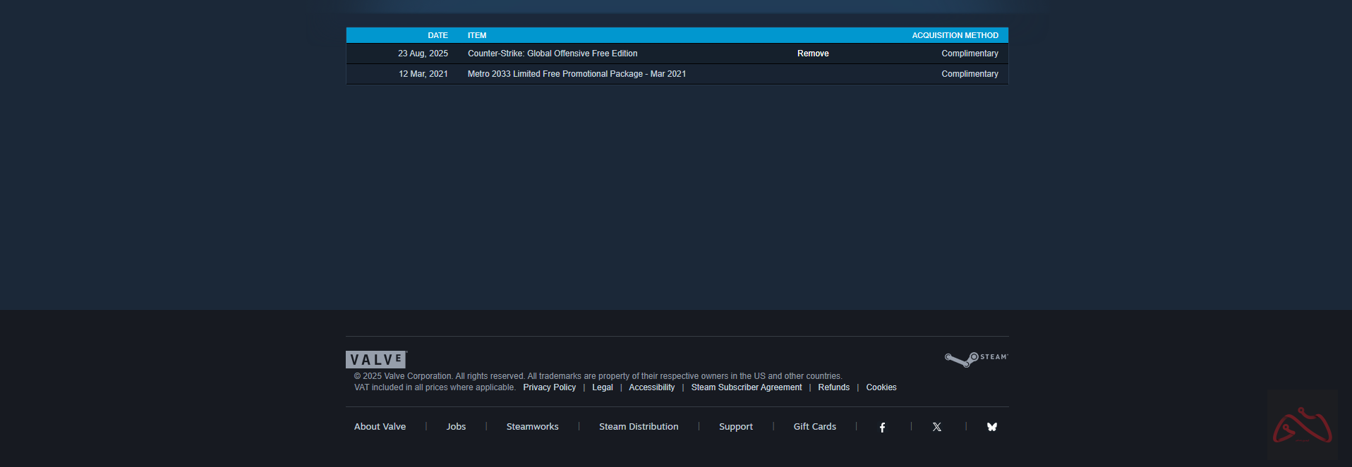 اکانت 18 ساله استیم