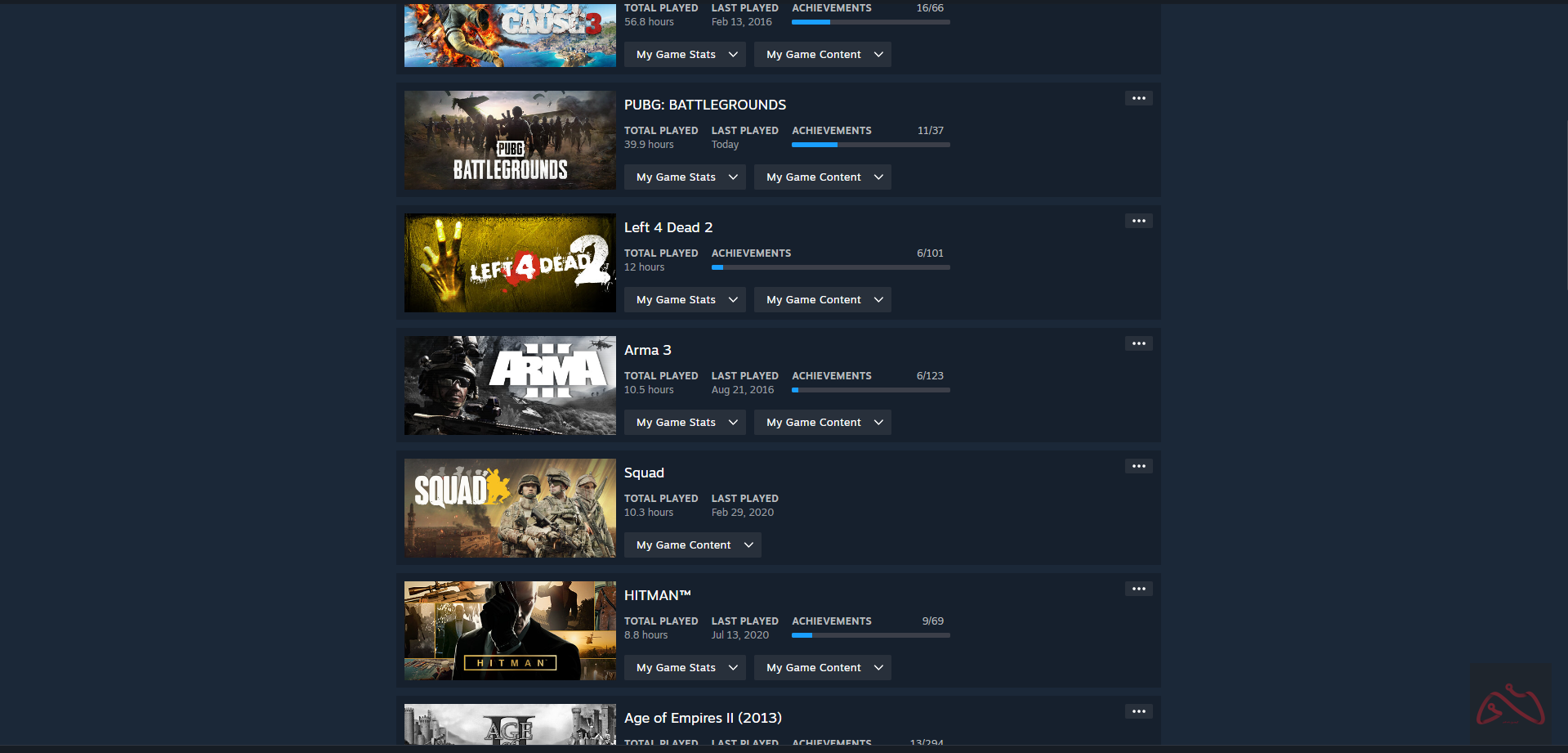 اکانت 15 ساله استیم دارای 22 بازی کانتر استرایک 2 بن