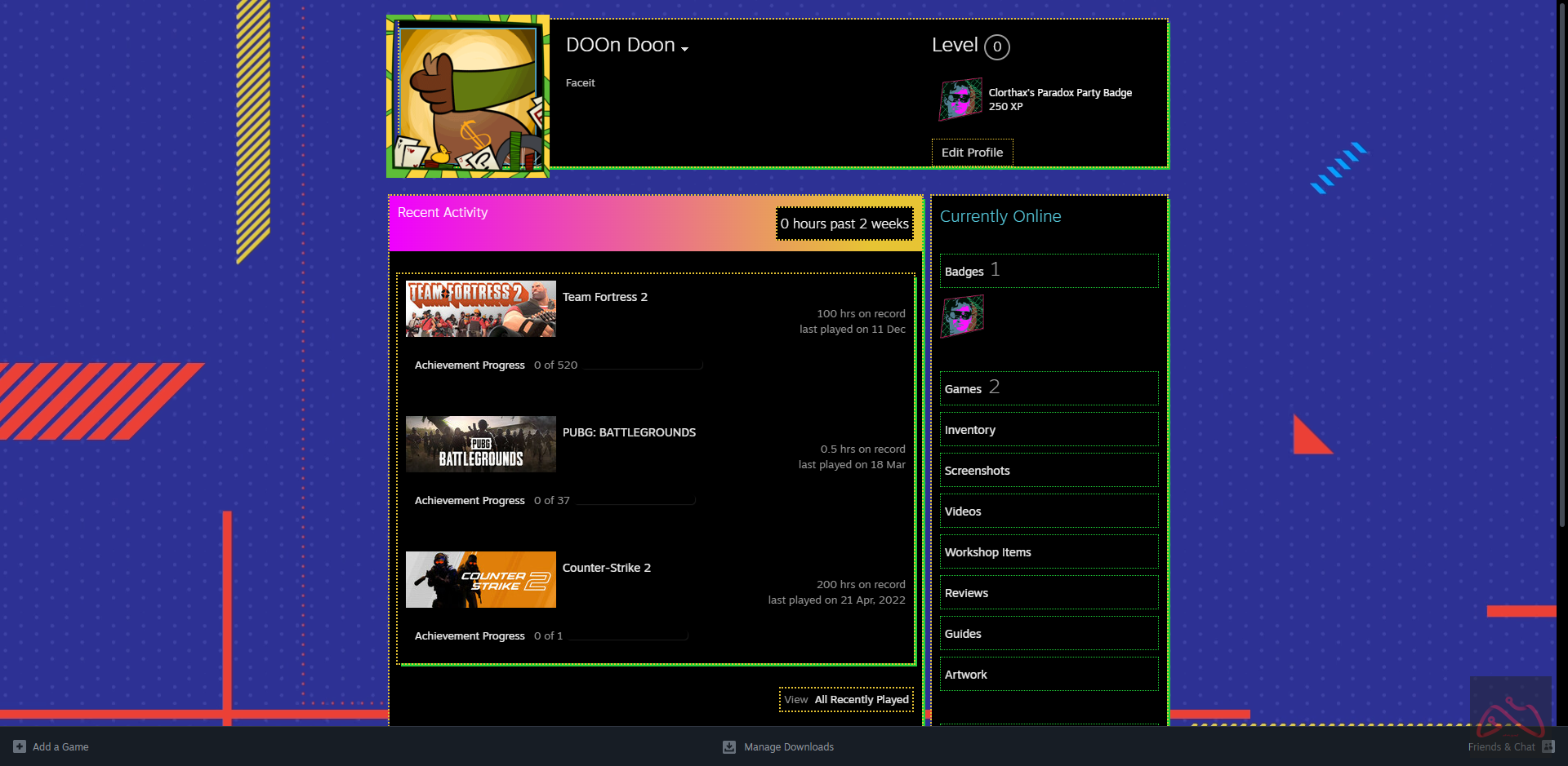 اکانتهای 3 ساله اد فرند بسته مناسب پرایم کردن CS2
