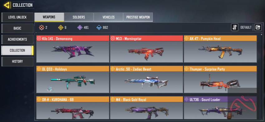 اکانت کالاف موبایل