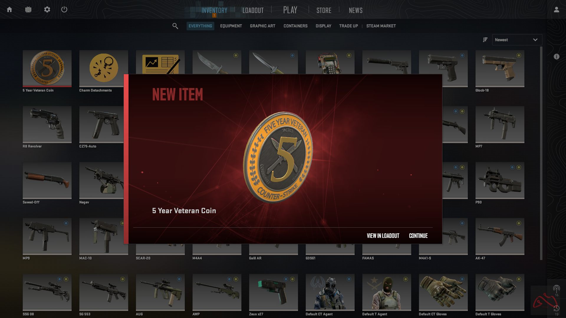 اکانت برای پرایم کردن cs2 تحت استیم