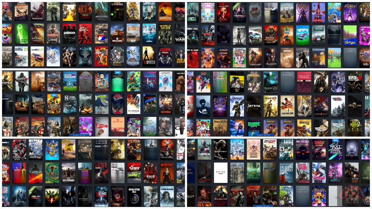 اکانت شاخ استیم