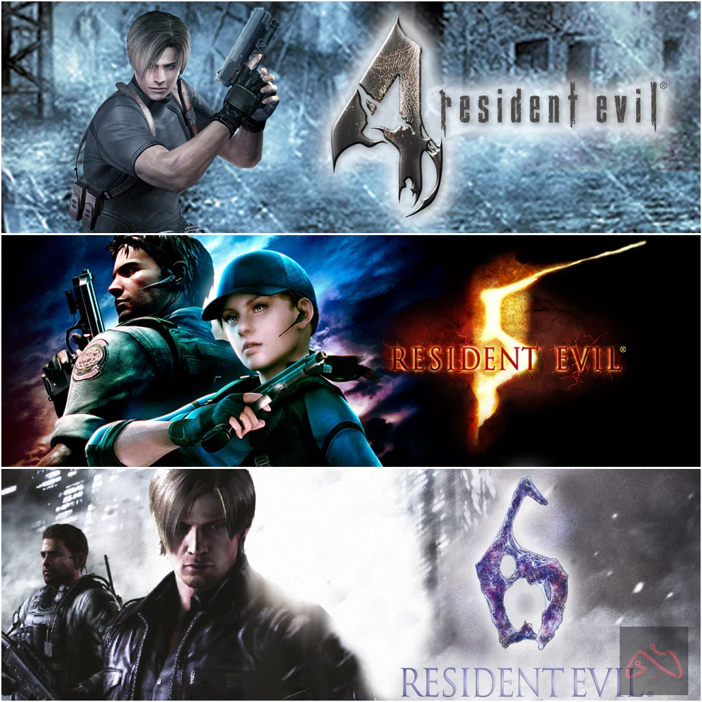 اکانت ظرفیت 2 بازی Resident Evil Triple Pack