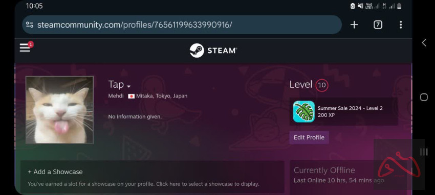 اکانت استیم پرایم