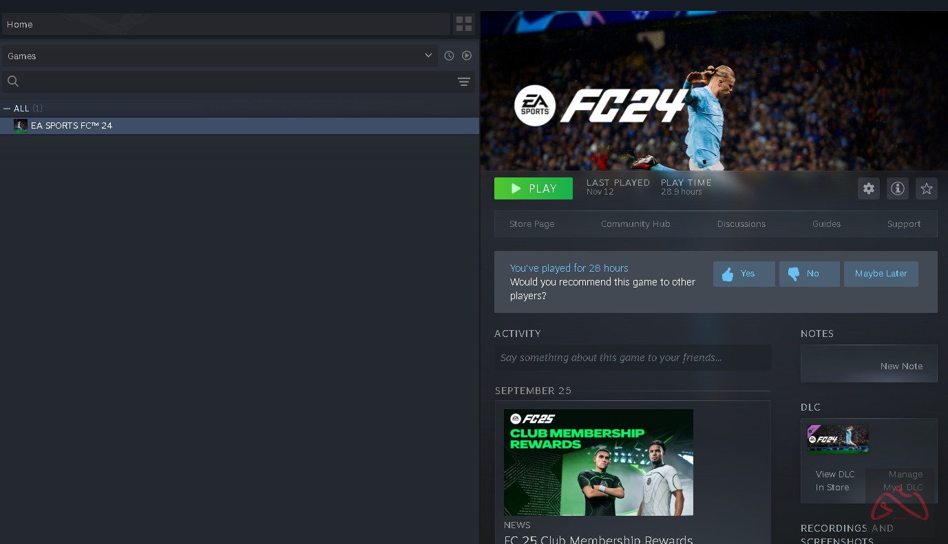 اکانت Fifa 24 استیم
