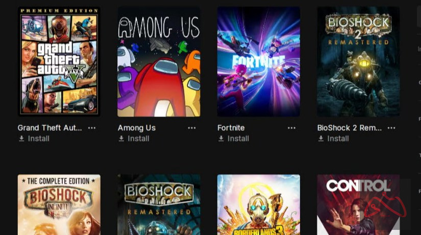 اکانت اپیک گیمز بازی GTA V Premium و چندین بازی دیگر!