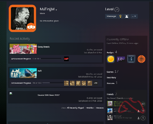 اکانت استیم با 17 بازی پولی