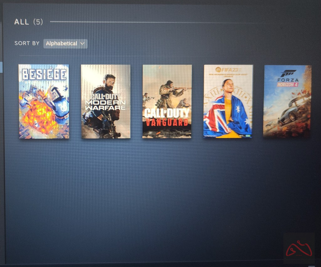 اکانت استیم با ۵ بازی اورجینال