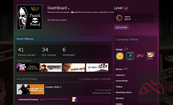 اکانت استیم GTA V و ۴۱ بازی دیگر