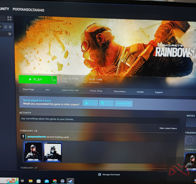 اکانت استیم Rainbow six operato edition