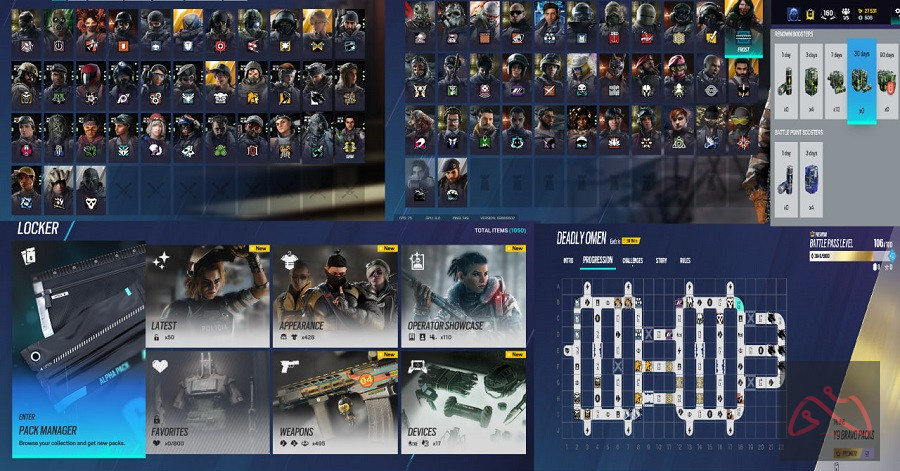 اکانت رینبو سیکس و پرایم سی اس گو