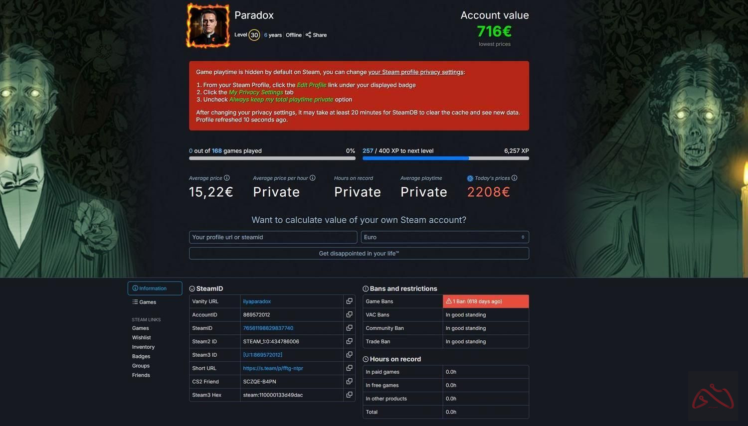 اکانت استیم قانونی 180 بازی