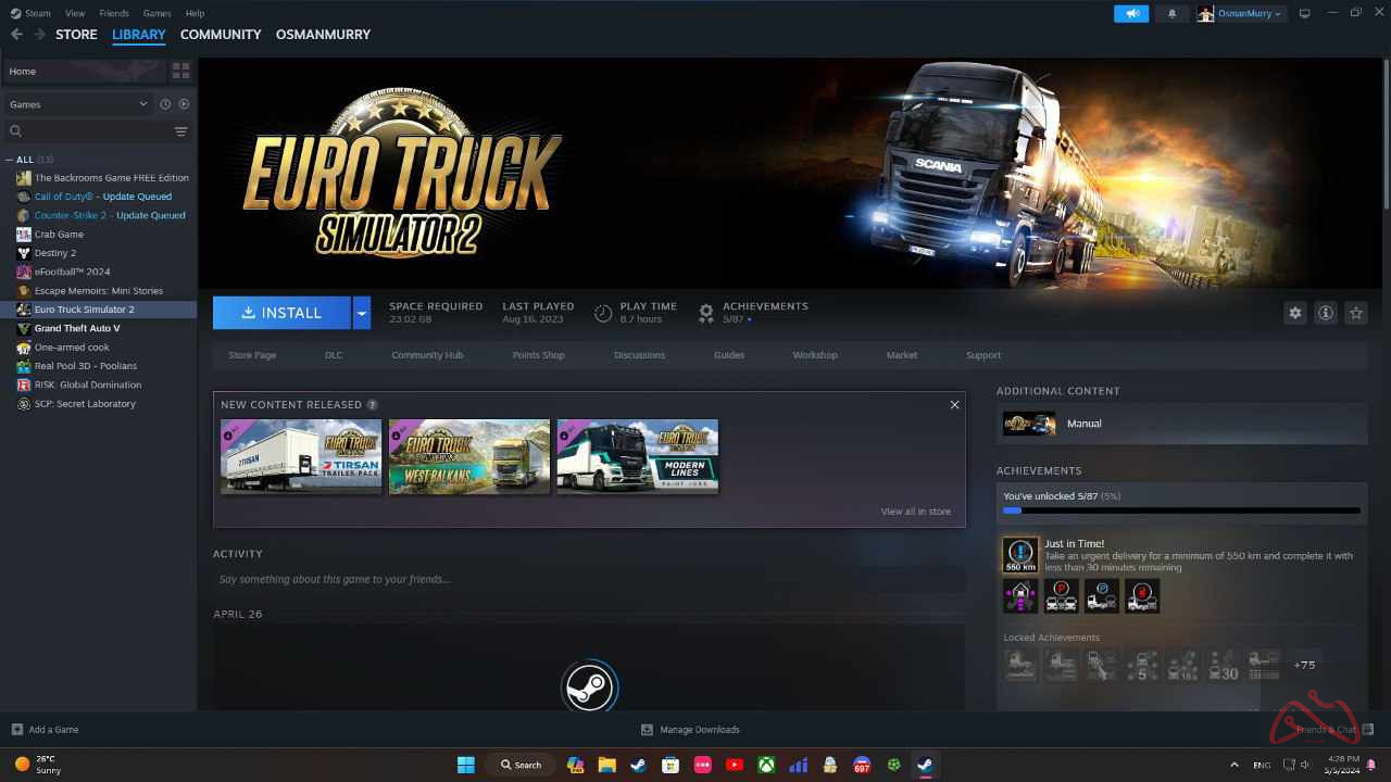 بازی یوروتراک EURO TRACK 2