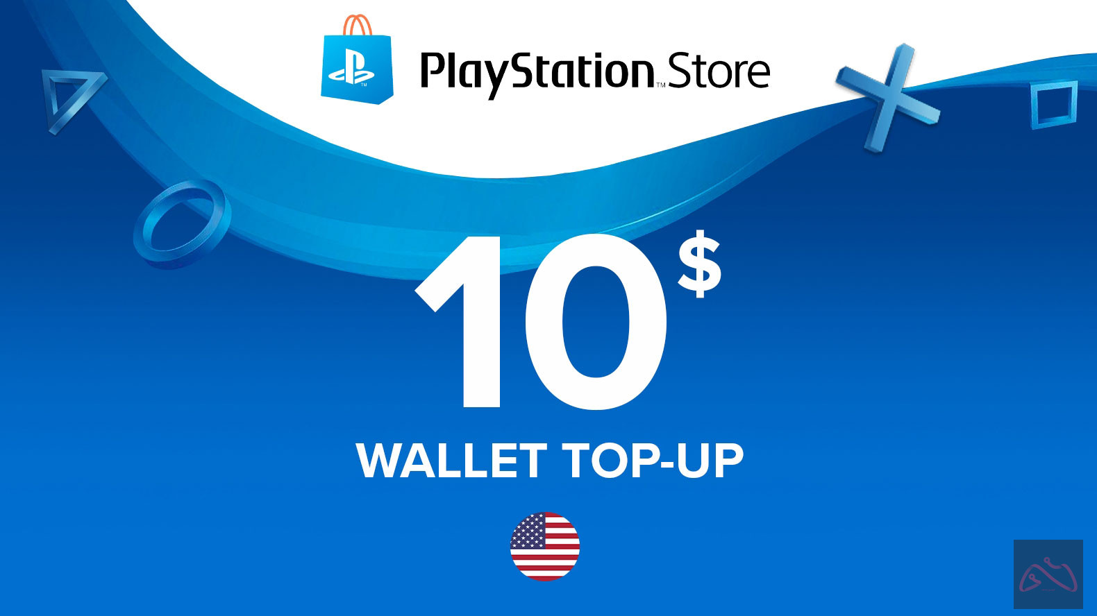 گیفت کارت پلی استیشن 10 دلاری ($10 PSN) آمریکا