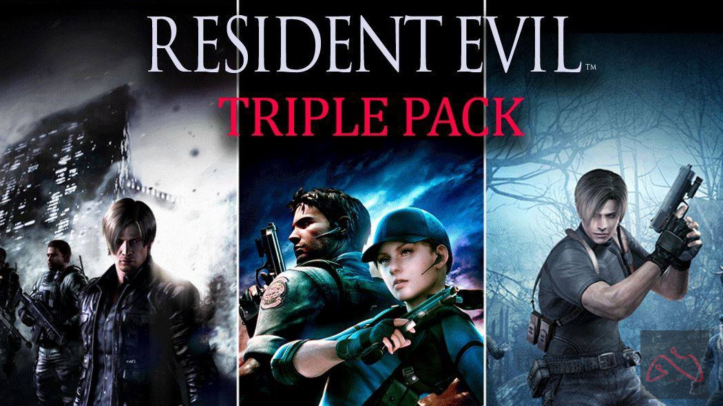 Resident Evil Triple Pack (4،5،6 original ) ایکس باکس