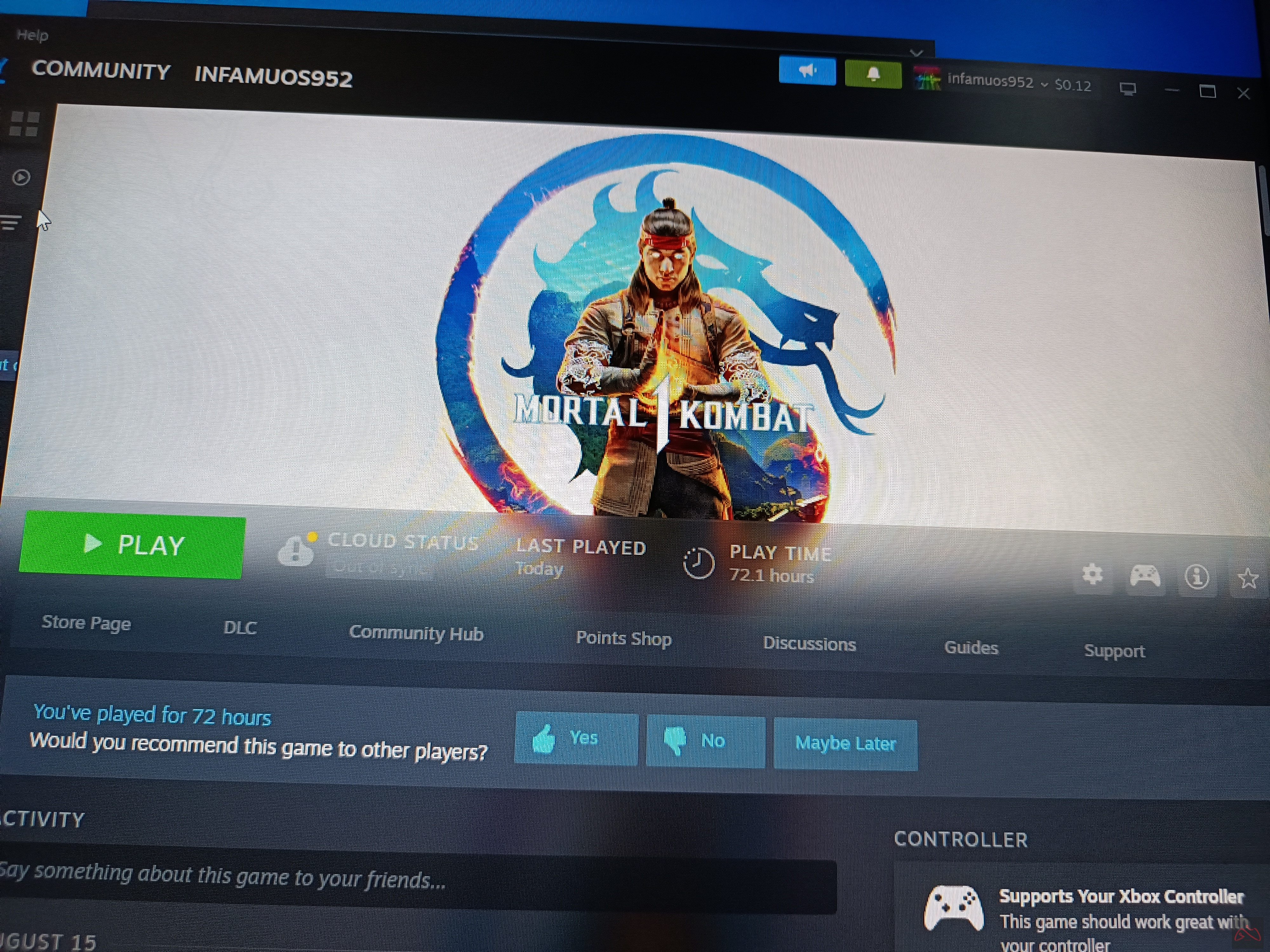 فروش اکانت Mortal Kombat 1 استیم