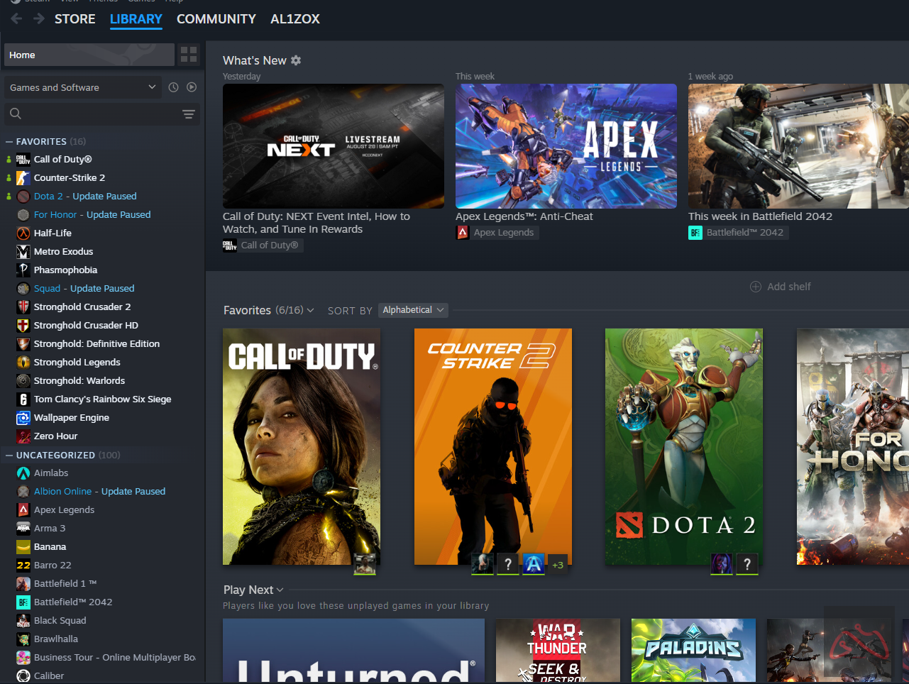 اکانت استیم فول گیم