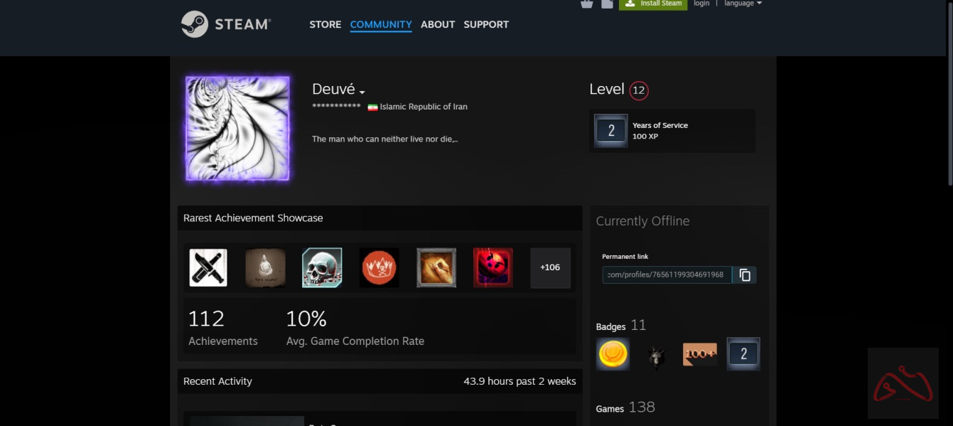 اکانت استیم مخصوص استریم و کاربری گیمر ها