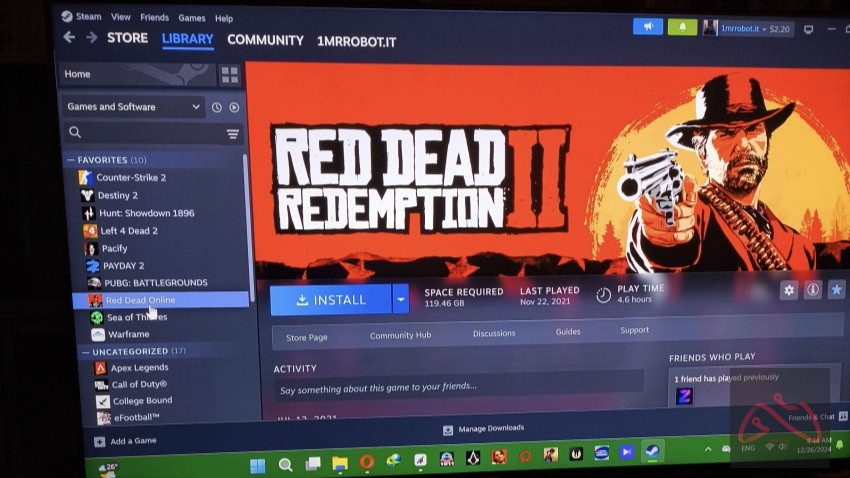 اکانت استیم با 20 بازی مفت