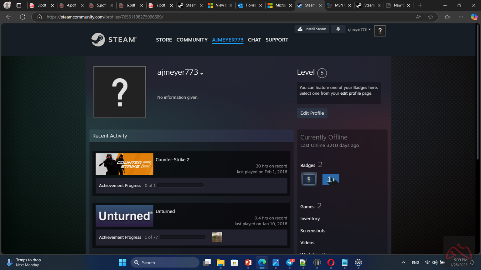 اکانت CS2 Prime + 6.5$ Items