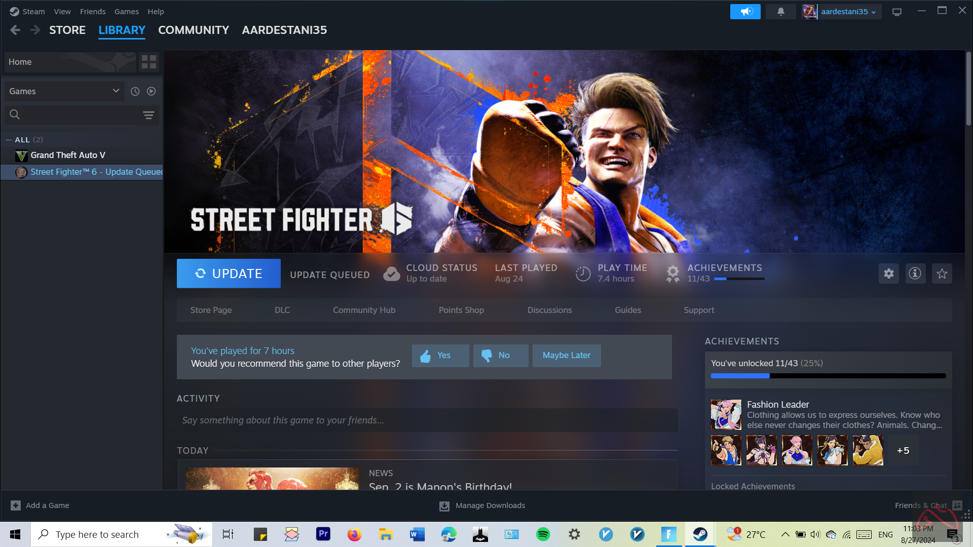 Street Fighter 6 استیم