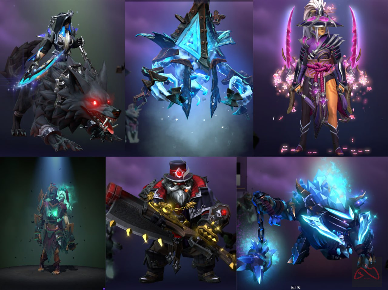 انواع اسکین Dota 2