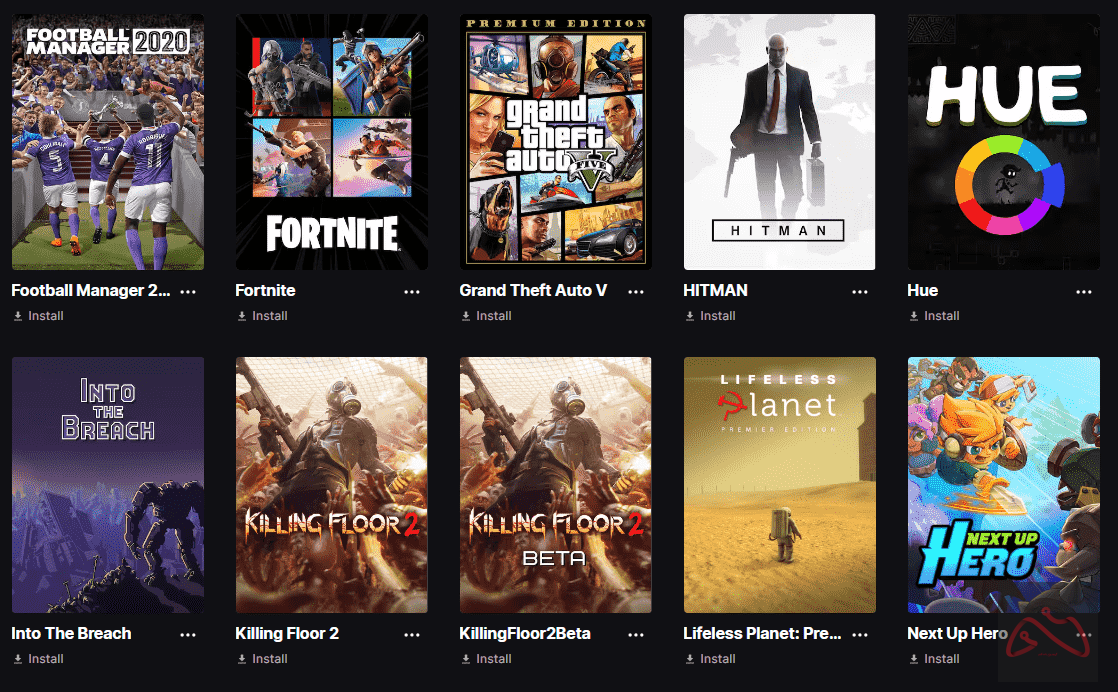 اکانت GTA V اپیک گیم با 33 بازی قانونی