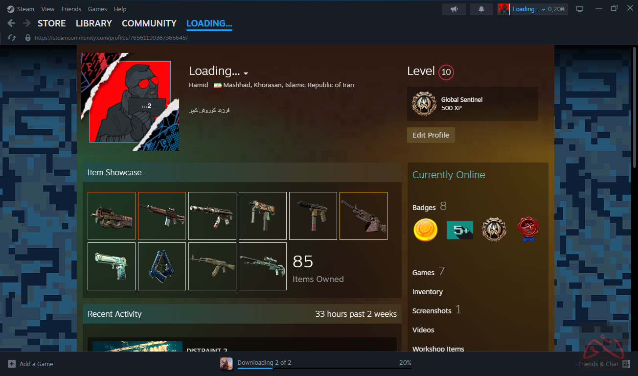 اکانت استیم