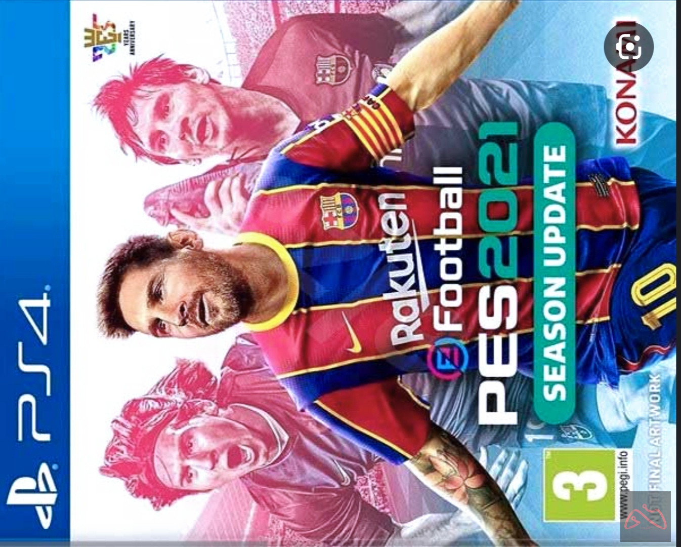 اکانت قانونی بازی pes 2021 ظ2 PS4 و PS5